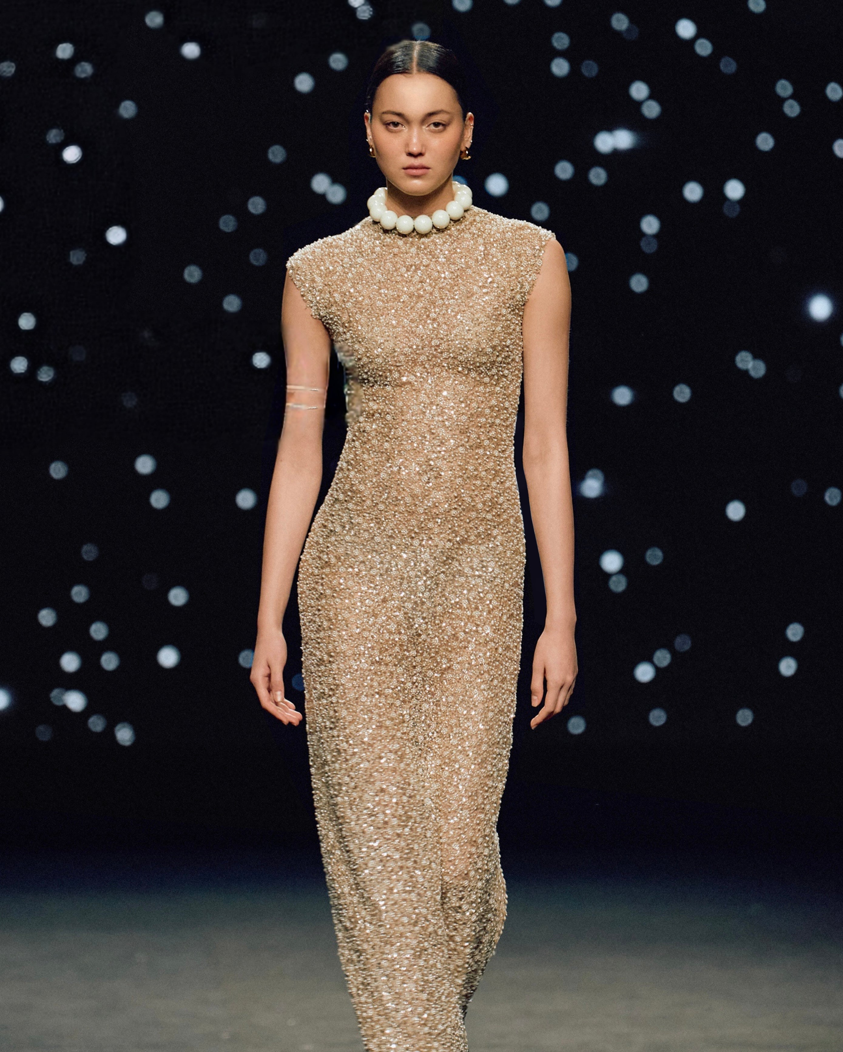 STONED Necklace — Bone